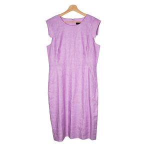 J. Crew Lavender Midi Dress